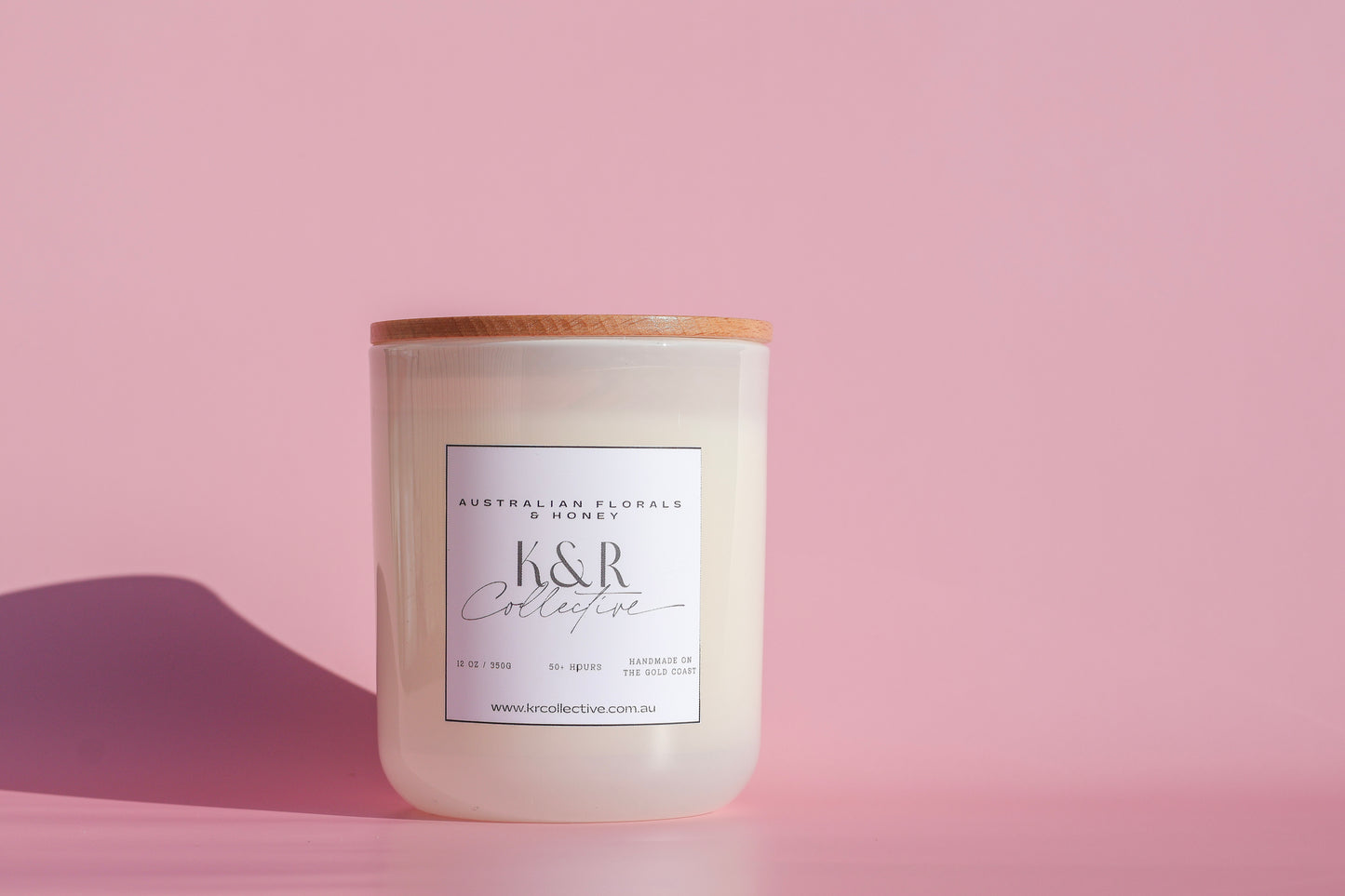 Australian Florals & Honey Soy Candle – Large (350g)