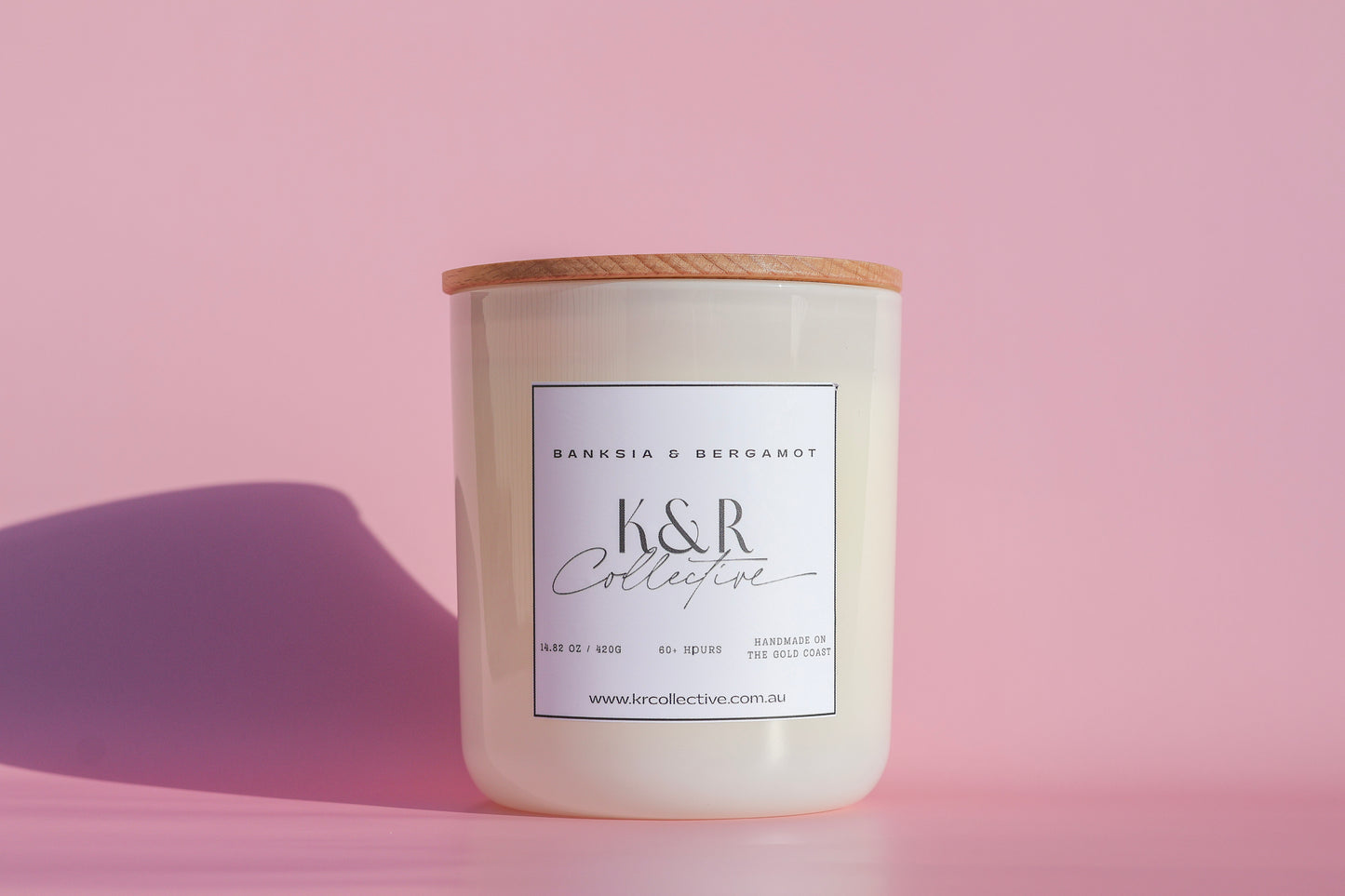 Banksia & Bergamot Soy Candle – XL (420g)