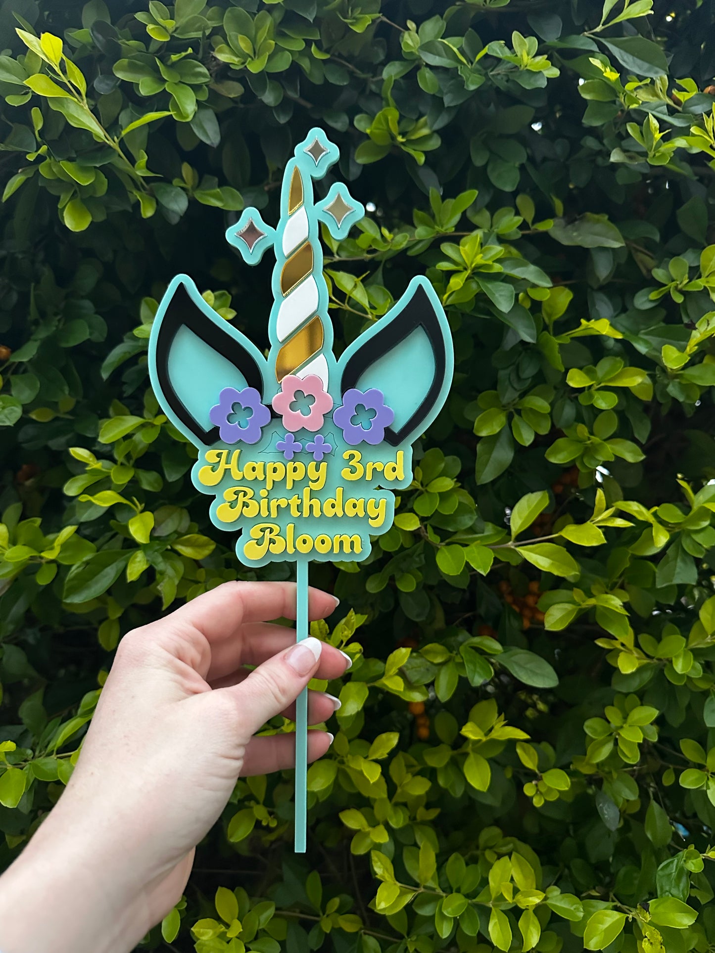 Make your own Personalised Cake Topper