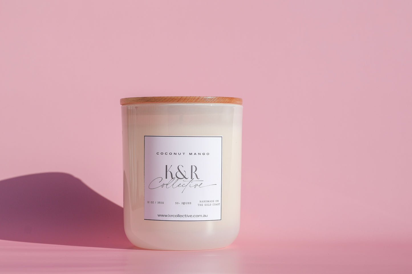 Coconut Mango Soy Candle – Large (350g)