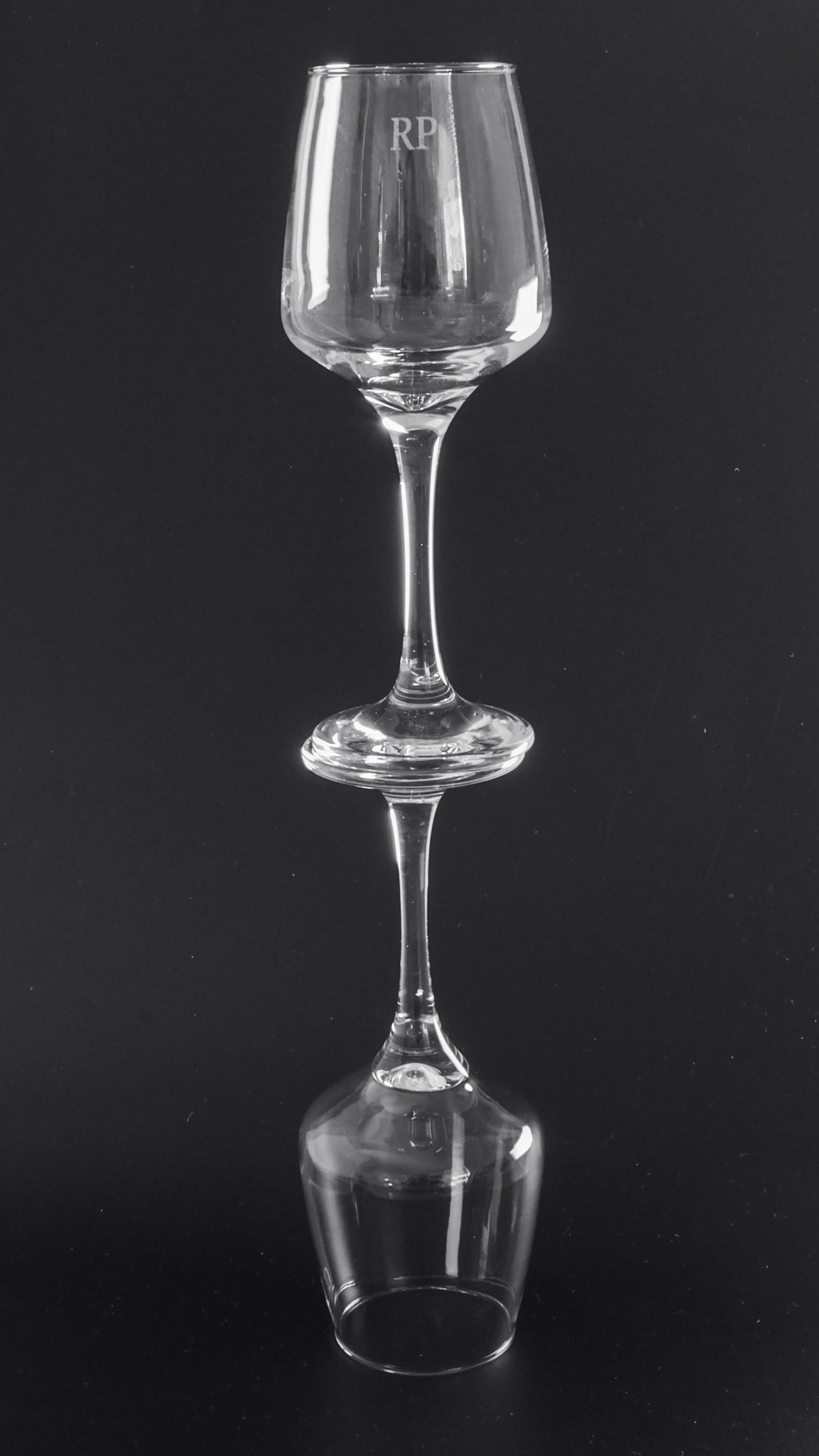 Personalised White Wine Glass