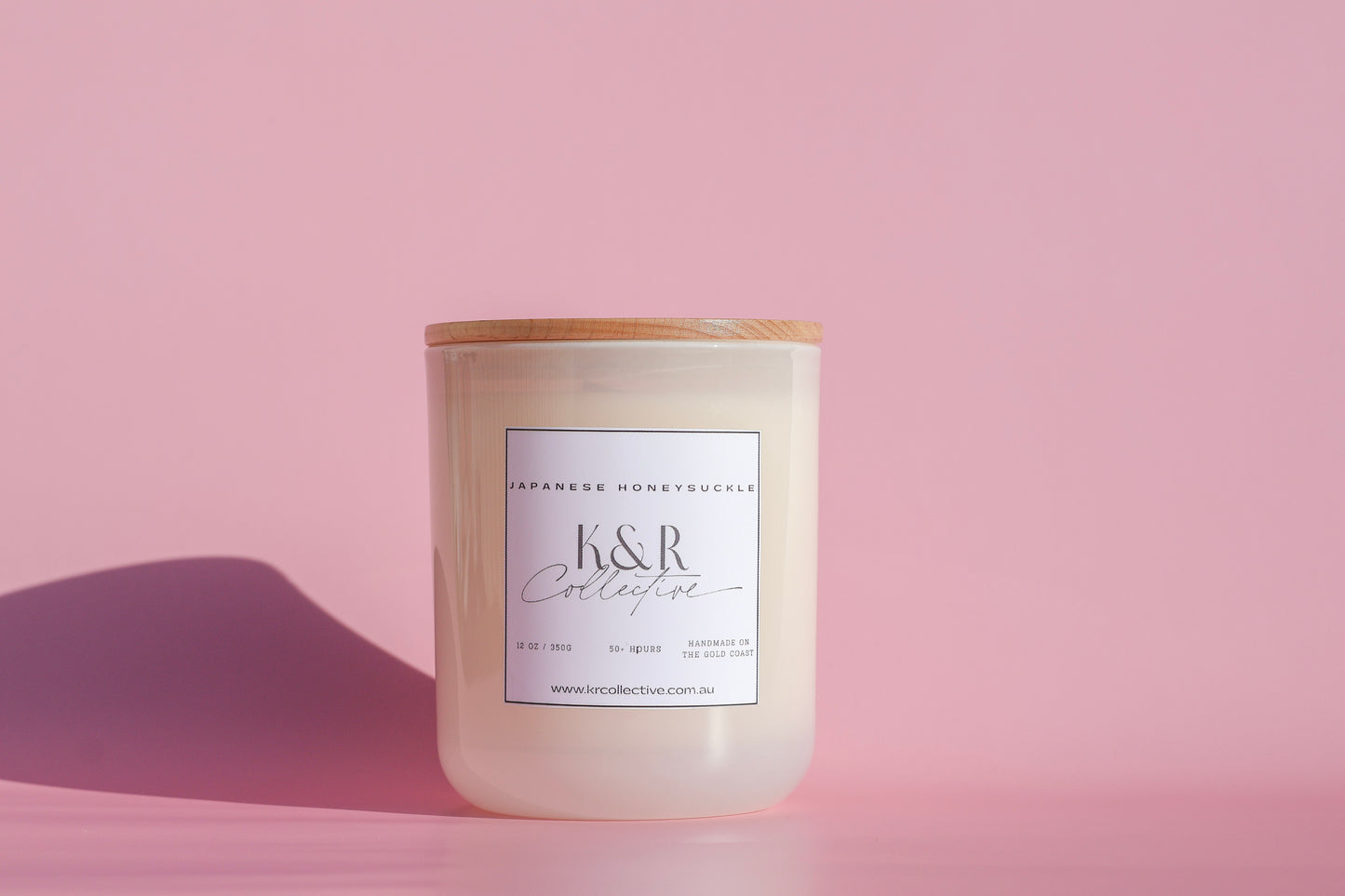 Japanese Honeysuckle Soy Candle – Large (350g)