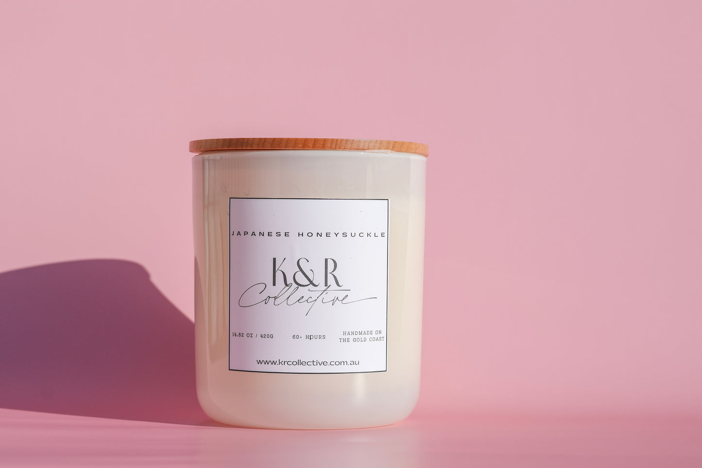 Japanese Honeysuckle Soy Candle – XL (420g)