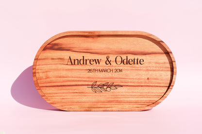 Camphor Laurel Trinket Tray – Custom Name or Message