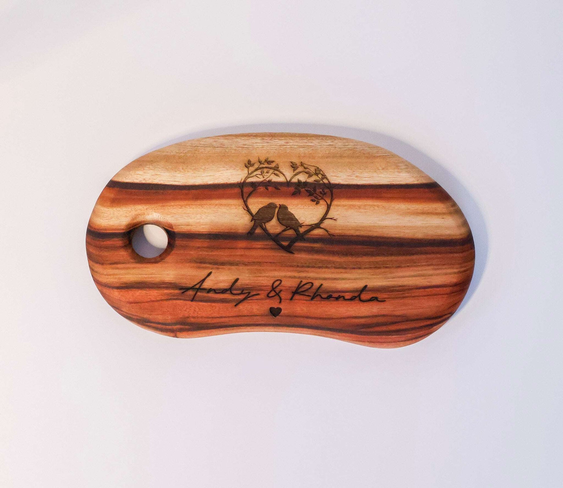 Jellybean Camphor Laurel Board – Engraved Decor, Serving & Cutting Board (2 Sizes) K&R Collective