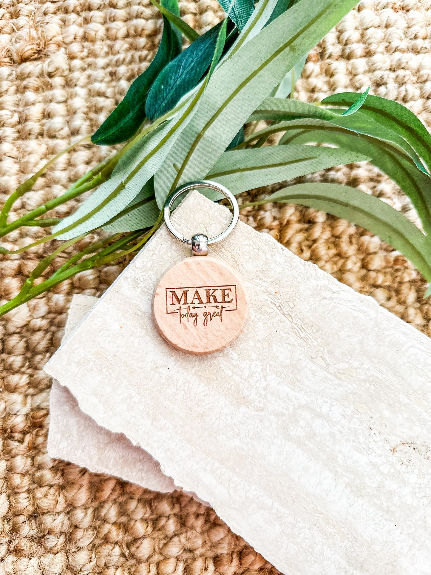 Timber Keyring