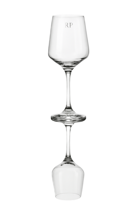 Personalised White Wine Glass