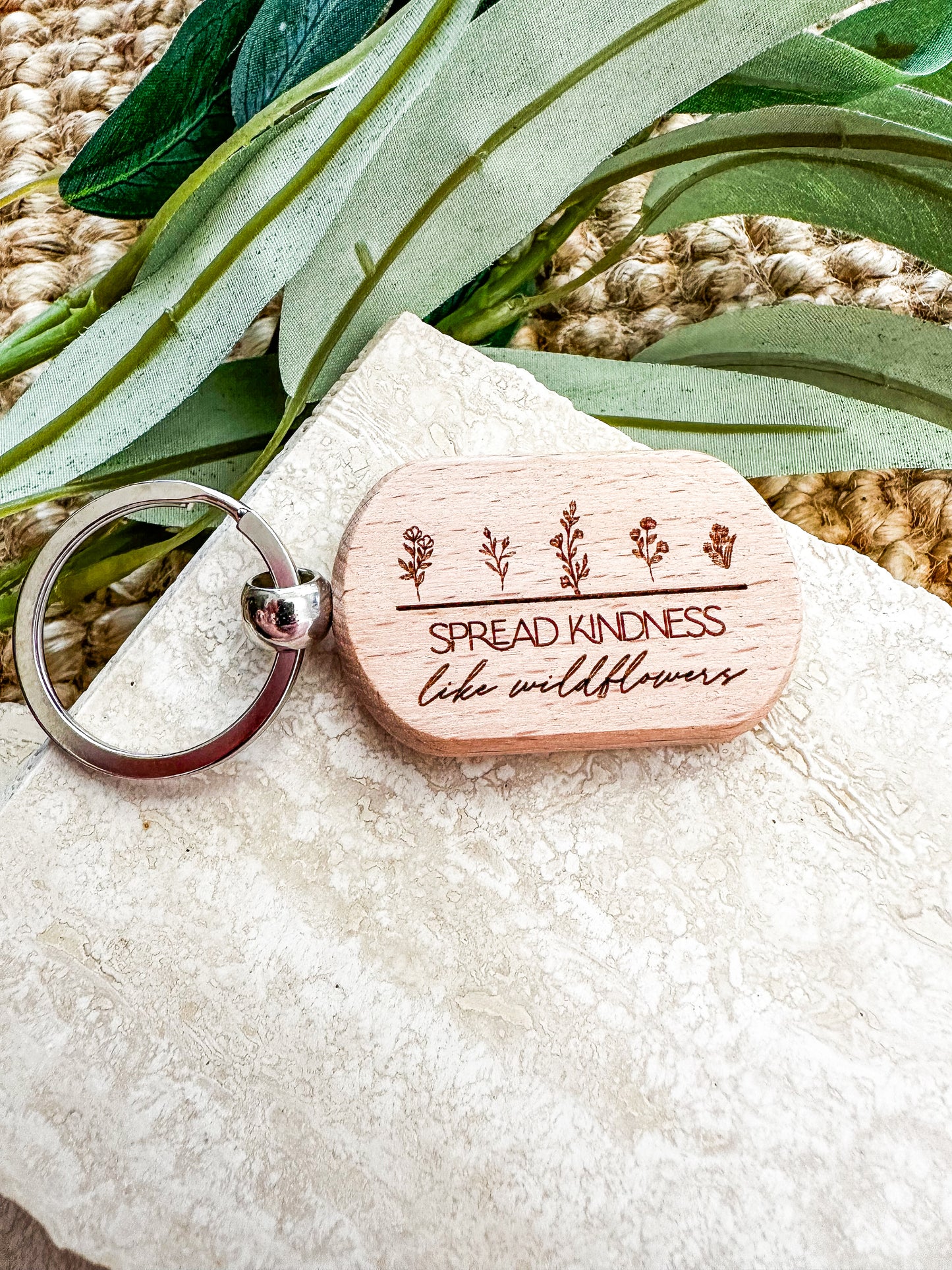 Timber Keyring