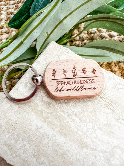 Timber Keyring
