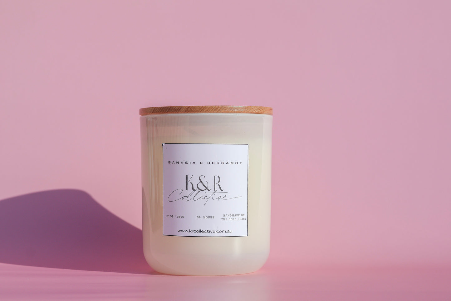 Banksia & Bergamot Soy Candle – Large (350g)