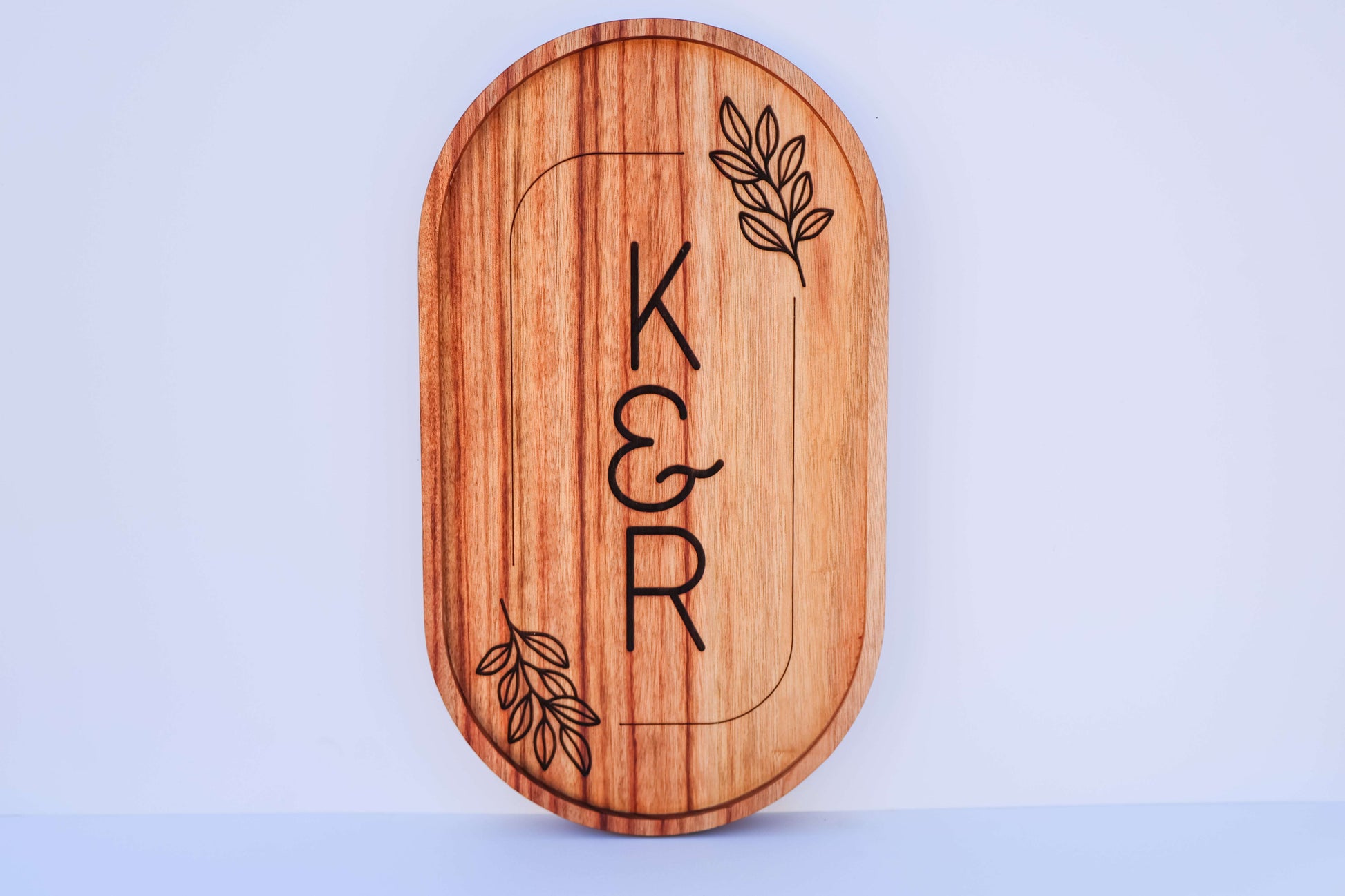 Camphor Laurel Trinket Tray – Custom Name or Message K&R Collective