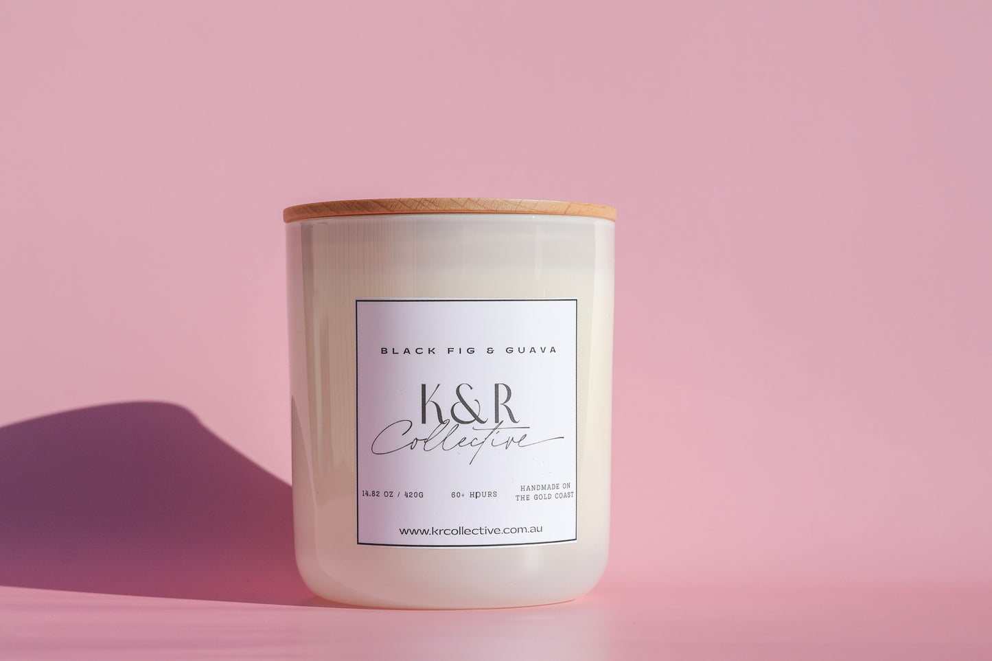 Black Fig & Guava Soy Candle – XL (420g)