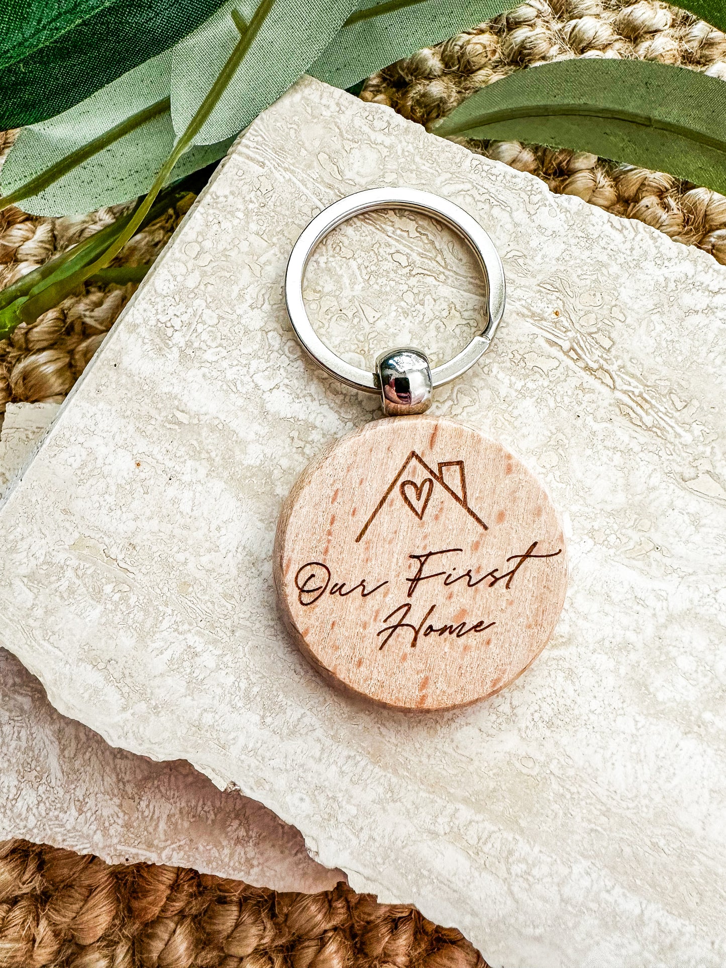 Timber Keyring