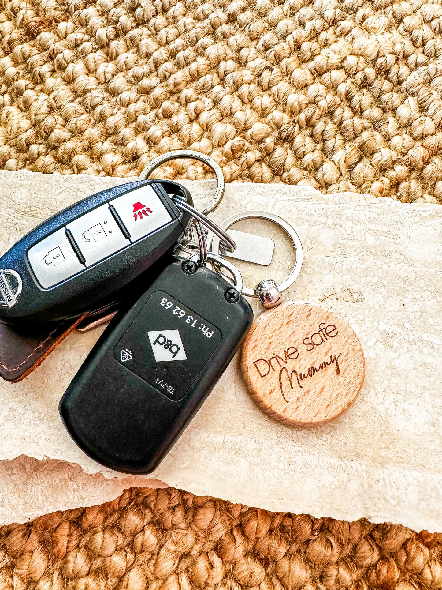 Timber Keyring