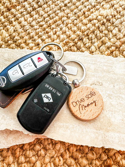 Timber Keyring
