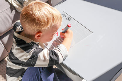 Number & Alphabet Tracing Board – Clear Acrylic Educational Tool for Kids