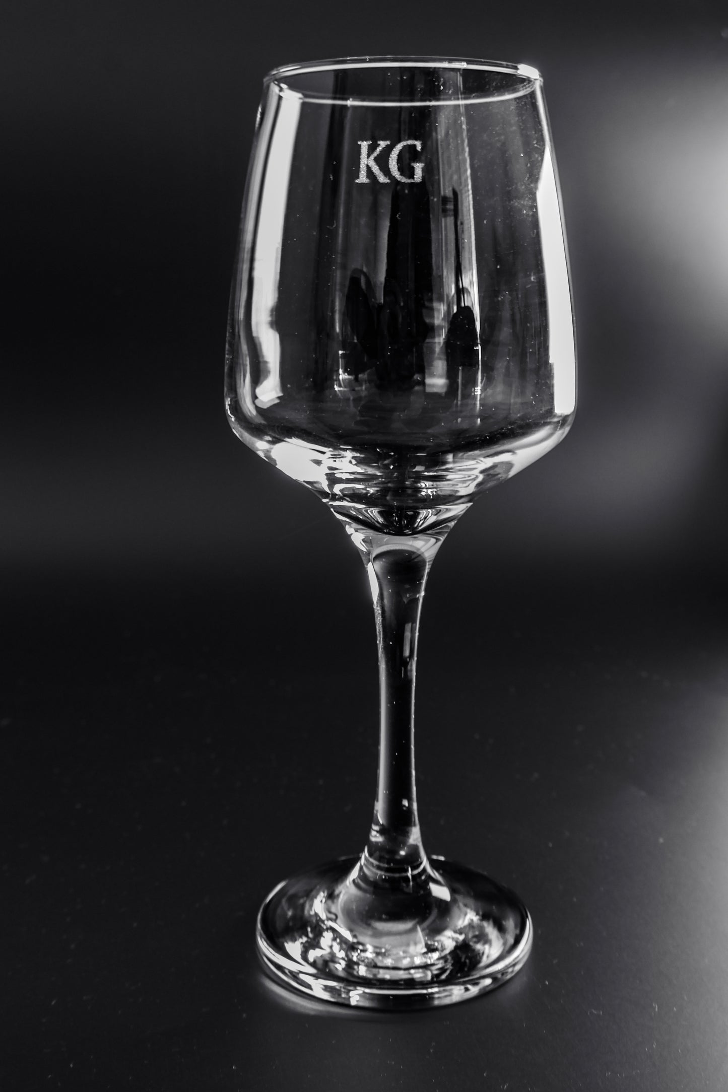 Personalised White Wine Glass