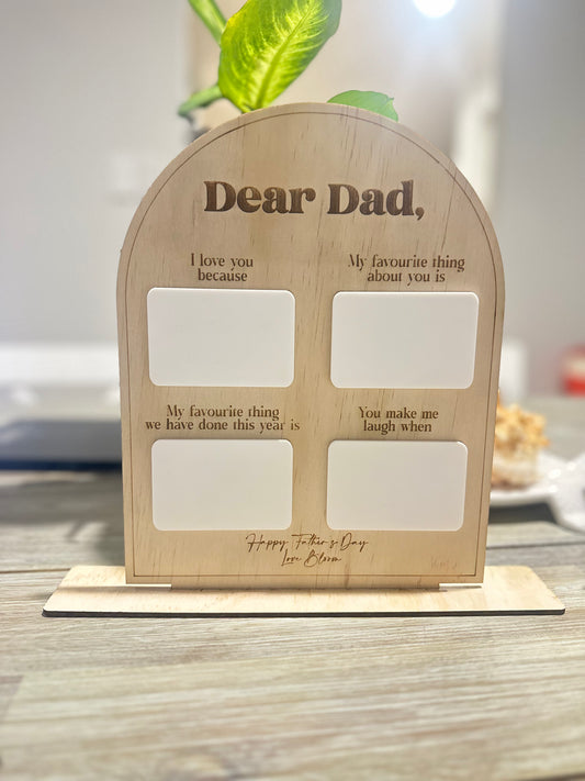 Reasons I Love You Plaque